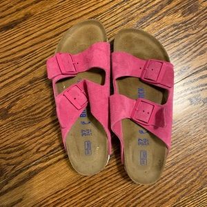 Pink Birkenstock Sandals size 37